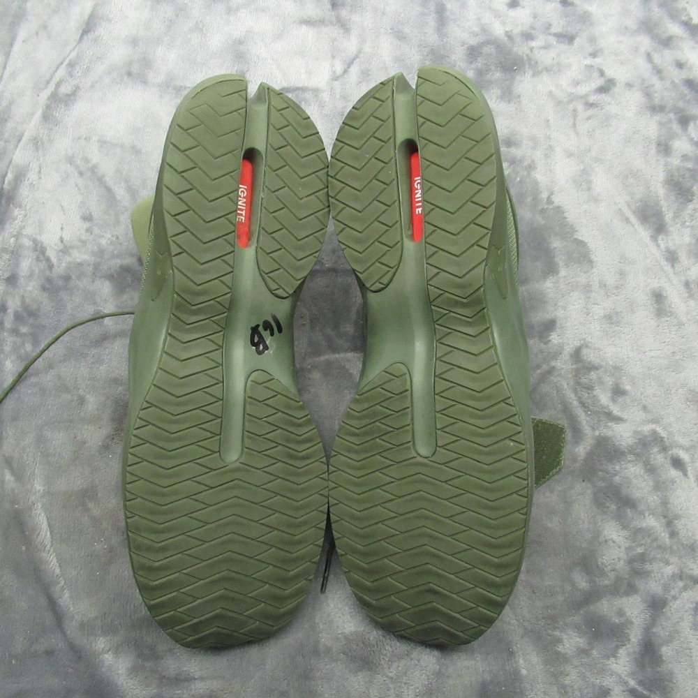 Puma Fenty by Rihanna Shoes Mens 13 Cypress Green Hi Top Sneakers Basketball Gym - Picture 11 of 14